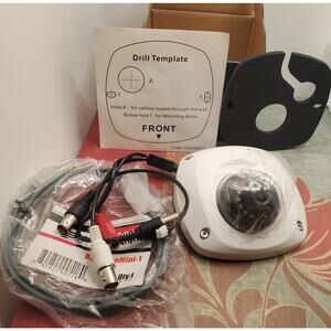 Luna Servellance Dome Camera 100 Series LUM-100_DOM_A_WH Open Box